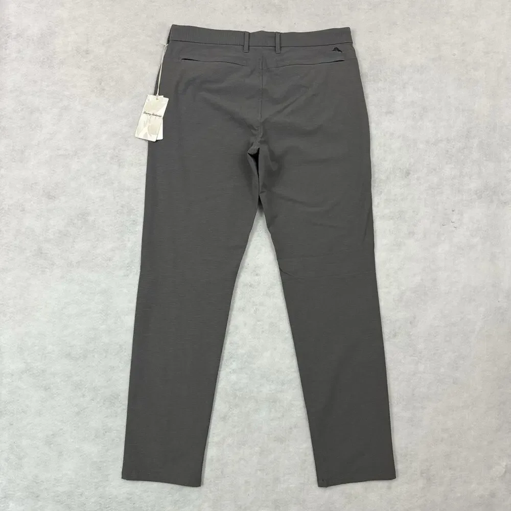 Tommy Bahama Pants Men 32x32 Gray IslandZone Stretch Golf Performance NWT